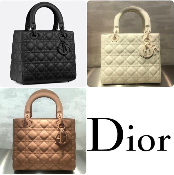 20AW新作 Dior コピー ハンドバッグ ウルトラマット "LADY DIOR"バッグ M (3色)20040317